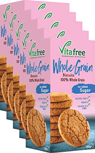 Cookies Vollkornkekse ohne Zuckerzusatz 900g Kekse aus Griechenland von Vitafree