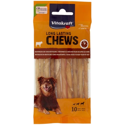 Vitakraft Chews Stäbchen, gerollt, 12,5 cm, 10 Stück, 1 Stück Vitakraft Chews Stäbchen, gerollt, 12,5 cm, 10 Stück, 1 Stück von Vitakraft