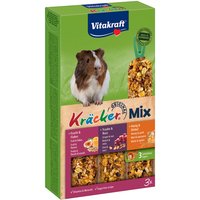 Vitakraft Meerschweinchen-Kräcker Trio-Mix - 3 x 3 Stück (Honig, Traube, Frucht) von Vitakraft