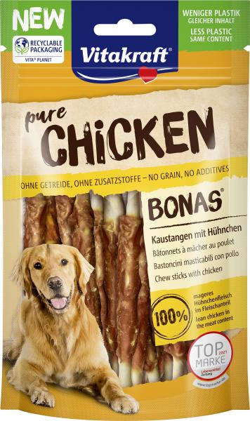 Vitakraft pure Chicken Bonas Kaustangen mit Huhn von Vitakraft