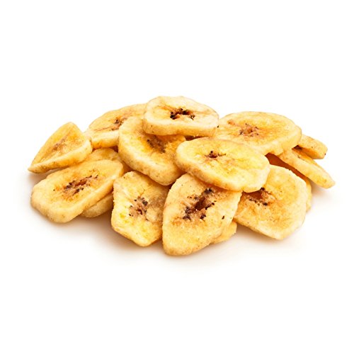 Bananenchips | honiggesüsst | 500g Frischebeutel | geröstet | aromatisch | Qualitätsware | 100% Natural | ungeschwefelt | ohne Zucker | ohne Konservierungsstoffe | ohne Farbstoffe | Bananen Stücke | Bananen Chips | Natur | Trockenfrüchte | Vitalsnack | Vitalesia von Vitalesia