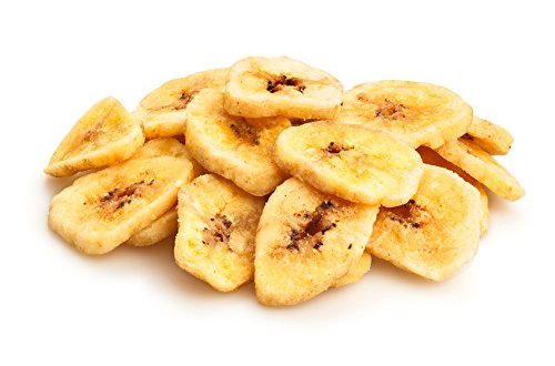 Bananenchips | Honig gesüßt | 1000g Frischebeutel | geröstet | aromatisch | Qualitätsware | 100% Natural | ungeschwefelt | ohne Zucker | Bananen Chips | Natur | Vitalesia (1000g) von Vitalesia