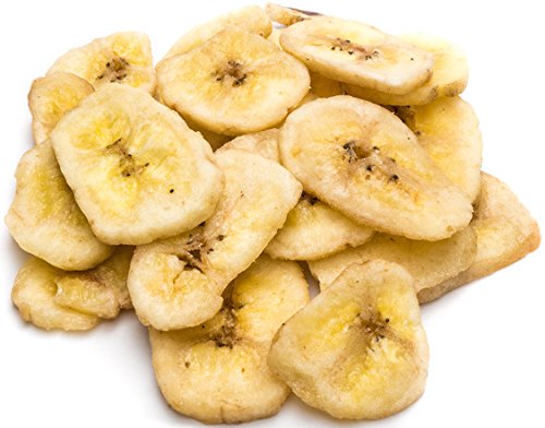 Bananenchips ungezuckert getrocknet | 1000g Frischebeutel | geröstet | aromatisch | Qualitätsware | 100% Natural | ungeschwefelt | ohne Konservierungsstoffe | ohne Farbstoffe | Bananen Chips von Vitalesia