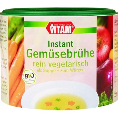 Vitam Gemüsebrühe gekörnt - Bio - 200g von Vitam