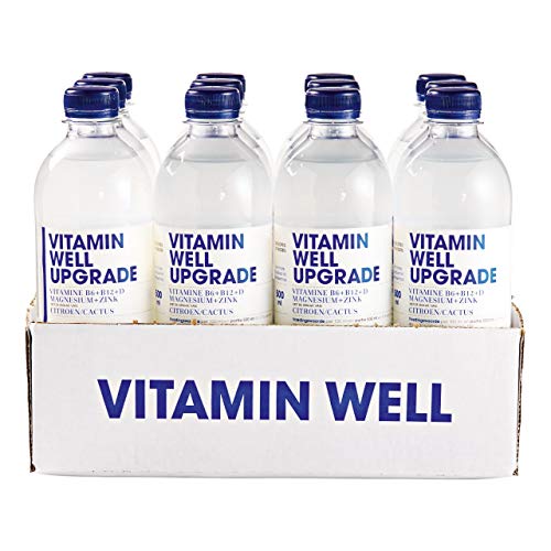 Vitamin Well Zitronenkaktus - 12 PET-Flaschen x 50 cl von Vitamin
