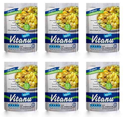 NEU Organic Vitanu - Shirataki Nudeln Tagliatelle (BIO Reis, 6 x 200g Reis) von The Great Canadian Tea