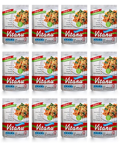 NEU Organic Vitanu - Shirataki Nudeln Spaghetti - 12 x 200g von Vitanu