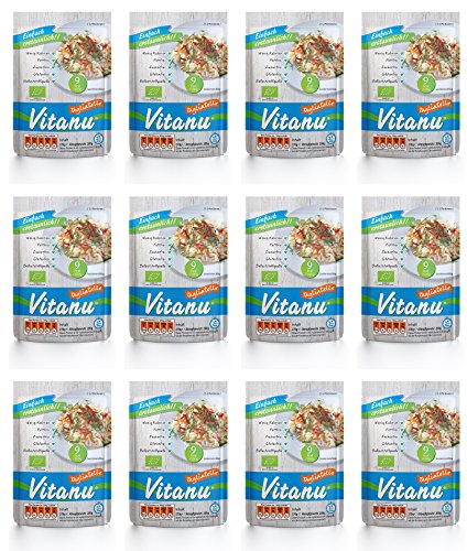 NEU Organic Vitanu - Shirataki Nudeln Tagliatelle - 12 x 200g von Vitanu