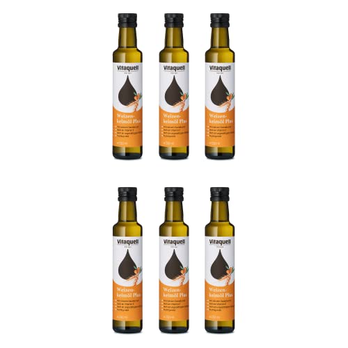 6 x Weizenkeim-Öl mit Sanddorn 250 ml reich an Vitamin E 6 x Weizenkeim-Öl mit Sanddorn 250 ml reich an Vitamin E von Vitaquell