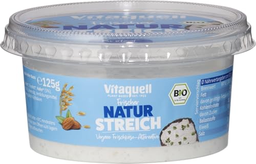 BIO Frischer Natur Streich, vegane Frischkäse-Alternative, 125g Becher BIO Frischer Natur Streich, vegane Frischkäse-Alternative, 125g Becher von Vitaquell