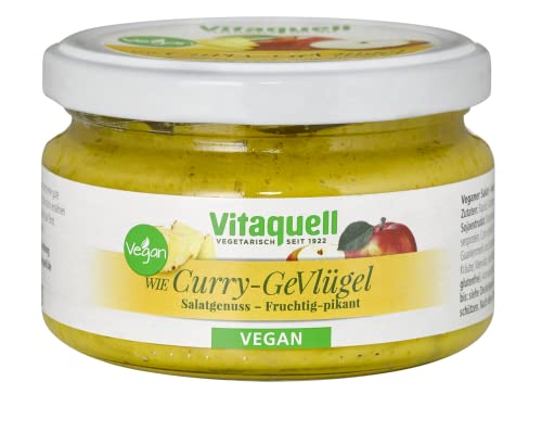 Vitaquell Curry-GefVlügel-Salat - vegan, fruchtig-pikant, 180 g To Go Vitaquell Curry-GefVlügel-Salat - vegan, fruchtig-pikant, 180 g To Go von Vitaquell