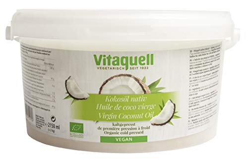 Vitaquell natives Bio Kokosöl, 2 kg von Vitaquell