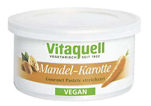 Vitaquell Mandel-Karotte Gourmet Pastete, 125 g Bio Pastete / Aufstrich Vitaquell Mandel-Karotte Gourmet Pastete, 125 g Bio Pastete / Aufstrich von Vitaquell