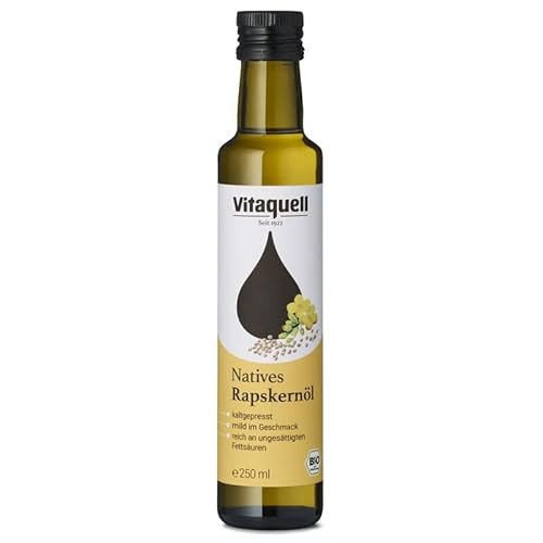 Vitaquell Rapskern-Öl nativ kaltgepresst - Bio - 0,25l von Vitaquell