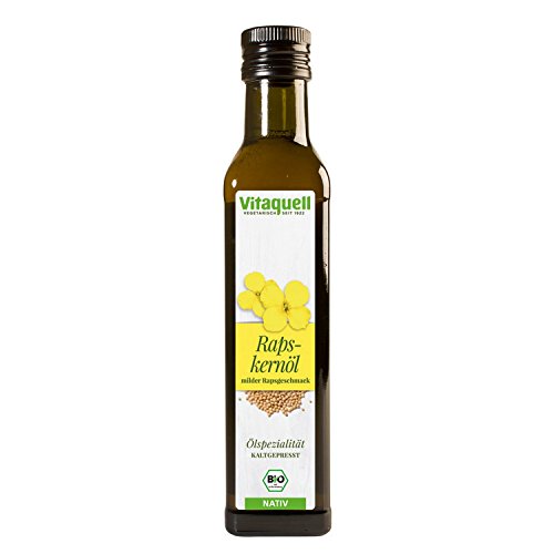 Vitaquell Rapskern-Öl nativ kaltgepresst - Bio - 0,25l Vitaquell Rapskern-Öl nativ kaltgepresst - Bio - 0,25l von Vitaquell