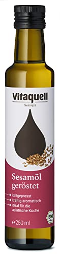 Vitaquell Sesam-Öl Bio, geröstet, kaltgepresst 250 ml Vitaquell Sesam-Öl Bio, geröstet, kaltgepresst 250 ml von Vitaquell