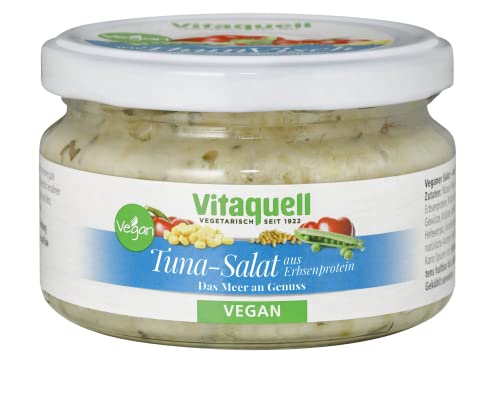 Vitaquell Tuna-Salat - vegan, mild-pikant mit Erbsenprotein, 180 g Vitaquell Tuna-Salat - vegan, mild-pikant mit Erbsenprotein, 180 g von Vitaquell