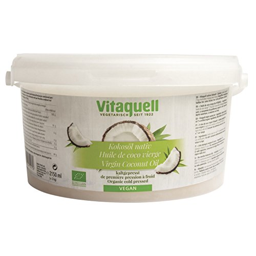 Vitaquell natives Bio Kokosöl, 2 kg Vitaquell natives Bio Kokosöl, 2 kg von Vitaquell