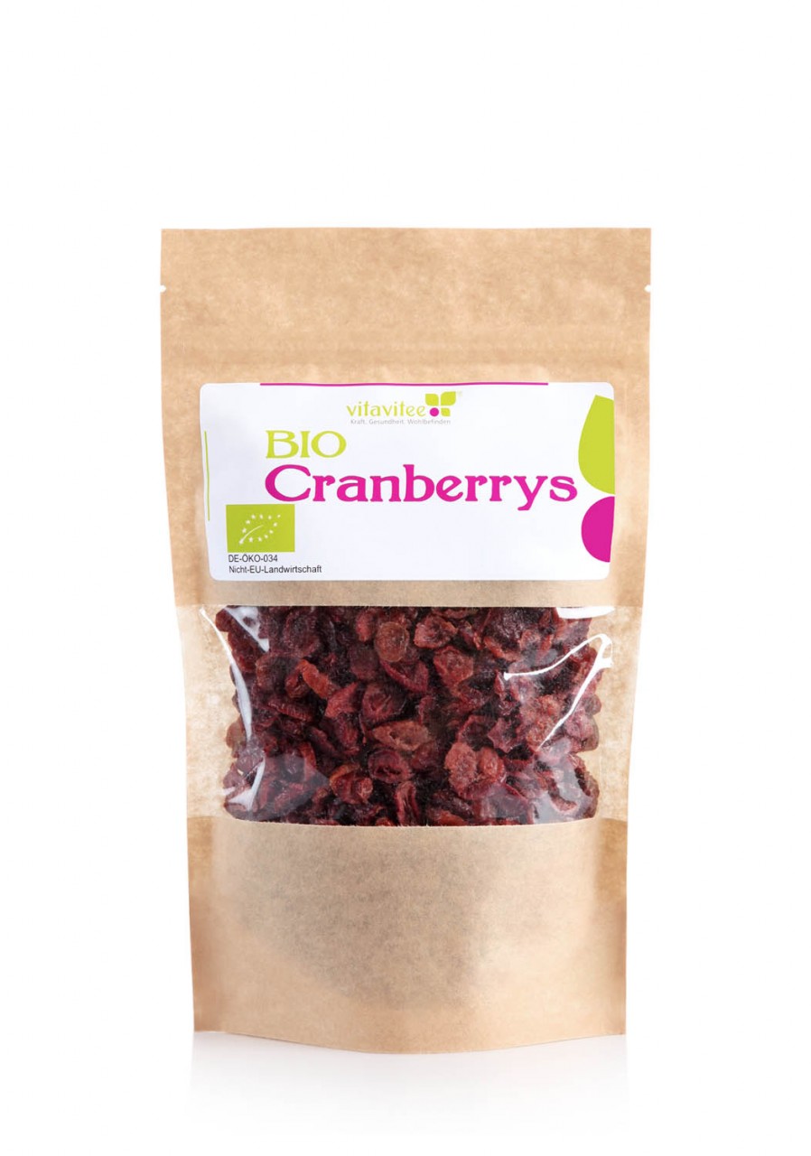 Bio Cranberrys - das besondere Kraftpaket von Vitavitee