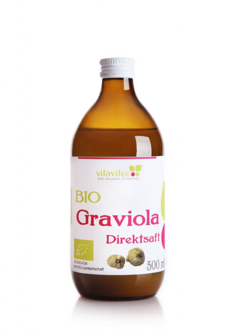 Bio Graviola Direktsaft 0,5 Liter - eine exotische Delikatesse von Vitavitee