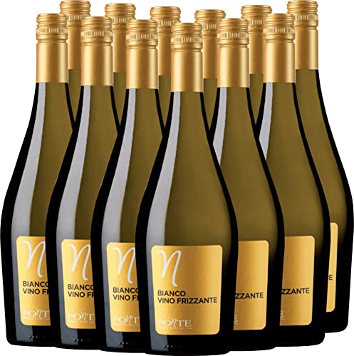 Bianco Frizzante von Ponte - Perlwein 12 x 0,75l VINELLO - 12er - Weinpaket inkl. kostenlosem VINELLO.weinausgießer Bianco Frizzante von Ponte - Perlwein 12 x 0,75l VINELLO - 12er - Weinpaket inkl. kostenlosem VINELLO.weinausgießer von Viticoltori Ponte