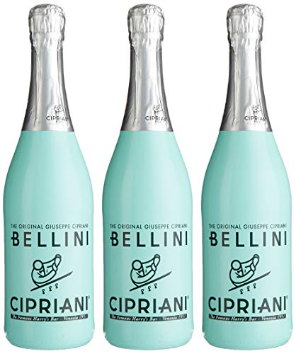 Viticoltori Ponte Original Cipriani Bellini Cocktail-Getränk, 0.75 Liter (3er Pack) von Viticoltori Ponte