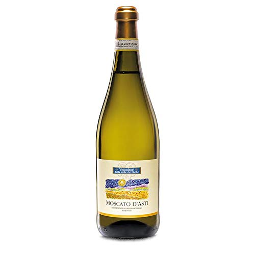 Italienischer Moscato D'Asti DOCG Viticultori Vallebelbo Spumante dolce (1 flasche 75 cl.) von Viticultori Vallebelbo Spumante dolce