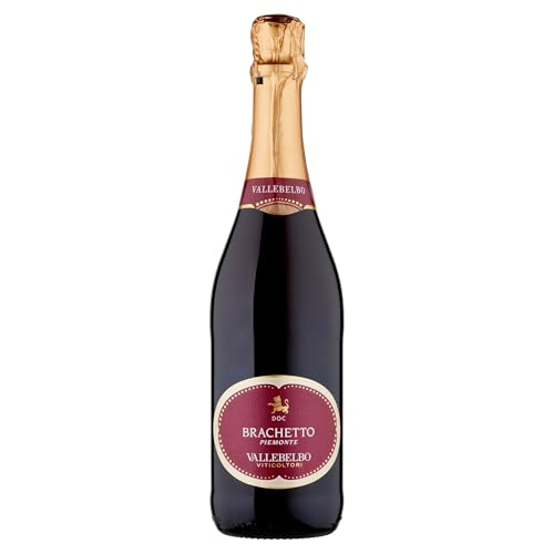 Italienischer Sekt Brachetto Piemonte DOC Viticultori Vallebelbo Spumante dolce (1 flasche 75 cl.) von Viticultori Vallebelbo Spumante dolce