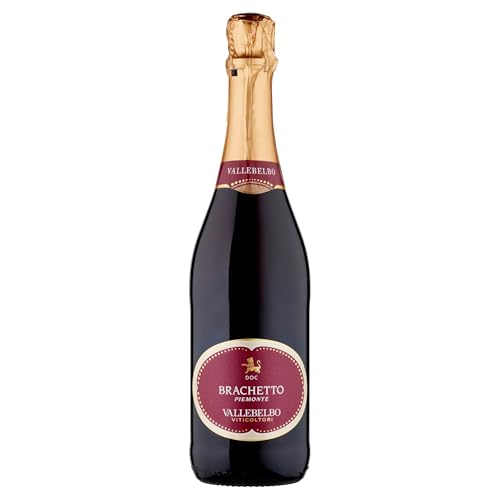 Italienischer Sekt Brachetto Piemonte DOC Viticultori Vallebelbo Spumante dolce (1 flasche 75 cl.) von Viticultori Vallebelbo Spumante dolce