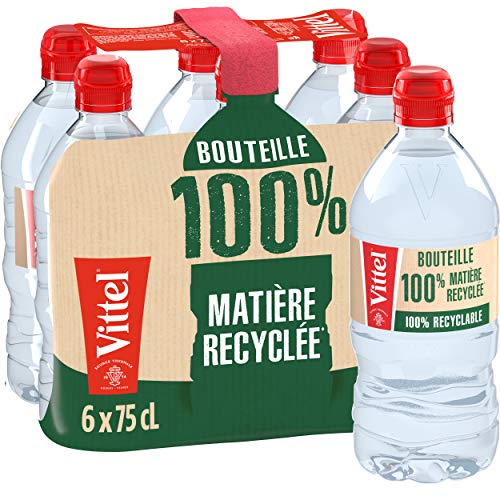 Vittel Mineralwasser 6 PET-Flaschen x 75 cl von Vittel