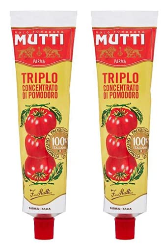 Mutti Tomatensauce 3-fach konzentriert, Tube 185 g, 2 Stück Mutti Tomatensauce 3-fach konzentriert, Tube 185 g, 2 Stück von Vittleitaly