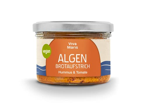 Viva Maris | Algen Brotaufstrich | Hummus & Tomate | 180g | Vegan | Per Hand produziert Viva Maris | Algen Brotaufstrich | Hummus & Tomate | 180g | Vegan | Per Hand produziert von Viva Maris