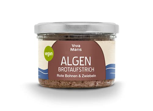 Viva Maris | Algen Brotaufstrich | Rote Bohnen & Zwiebeln | 180g | Vegan | Per Hand produziert Viva Maris | Algen Brotaufstrich | Rote Bohnen & Zwiebeln | 180g | Vegan | Per Hand produziert von Viva Maris