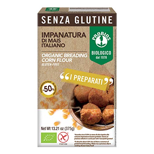 PROBIOS IMPANATURA DI MAIS ITALIANO ORGANIC BREADING CORN FLOUR 375 g von VIVA MAIS