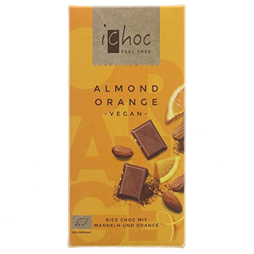 Vivani Organic Chocolate | Almond & Orange | 2 x 80g von Vivani