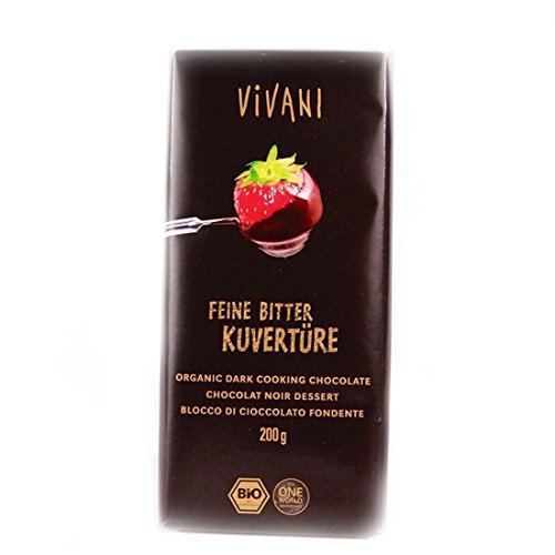 Vivani Organic Chocolate | Dark Cooking Chocolate | 10 x 200g von Vivani