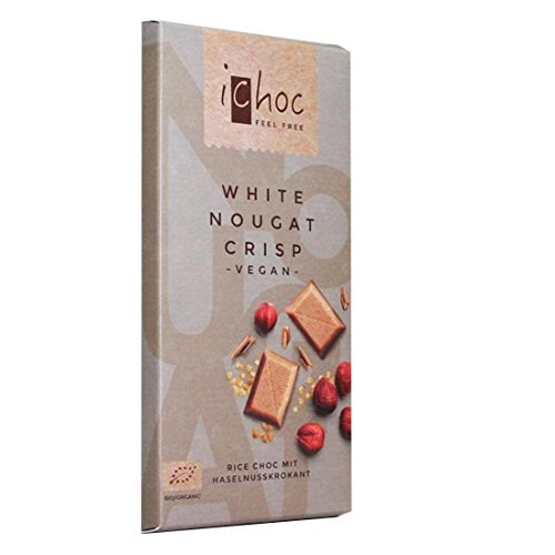 Vivani Organic Chocolate | White Nougat Crisp | 3 x 80g von Vivani