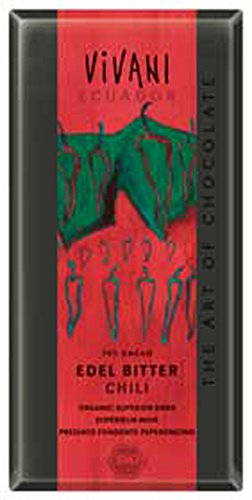 10er-VE Edel Bitter Chili 100g Vivani 10er-VE Edel Bitter Chili 100g Vivani von Vivani