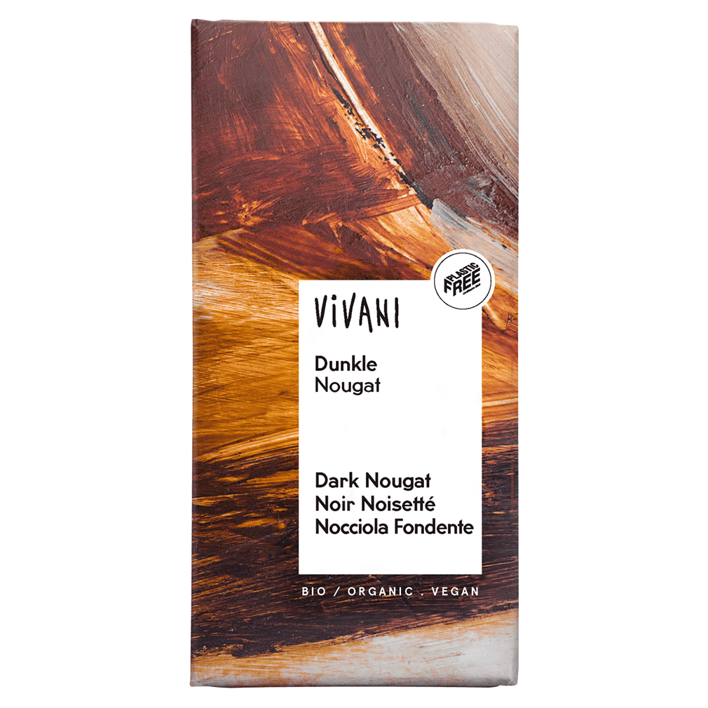 Bio Dunkle Nougat Schokolade Bio Dunkle Nougat Schokolade von Vivani