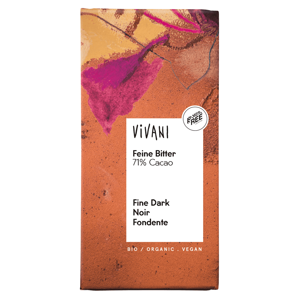 Bio Feine Bitter 71% Cacao Bio Feine Bitter 71% Cacao von Vivani