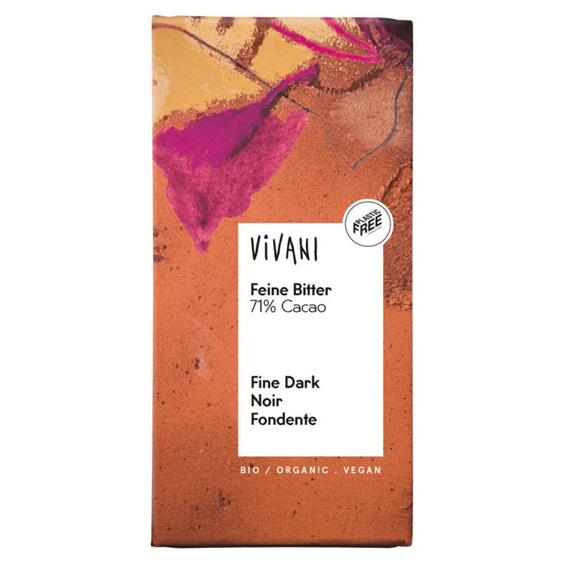 Bio Feine Bitter 71% Cacao von Vivani