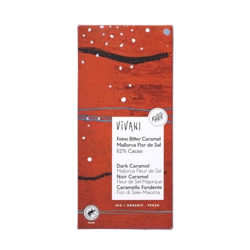 Feine Bitter Caramel Flor de Sal 62% Cacao Feine Bitter Caramel Flor de Sal 62% Cacao von Vivani