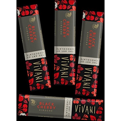 Vinani Anhänger Black Cherry Vegan 35 g x 10 (10 Stück) von Vivani