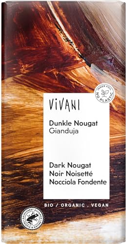 Vivani Bio Dunkle Nougat Gianduja (2 x 100 gr) von Vivani