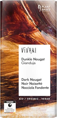 Vivani Bio Dunkle Nougat Gianduja (6 x 100 gr) von Vivani