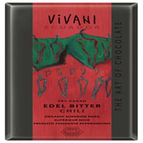 Vivani Bio Edel Bitter Chili 70% Cacao (1 x 100 gr) von Vivani