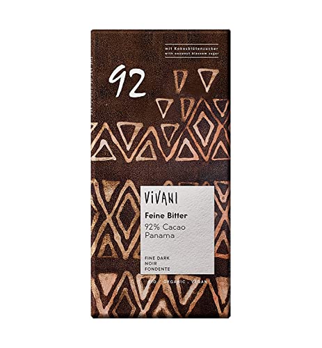 Feine Bitter 92% Cacao 6 x 80 gr von Vivani