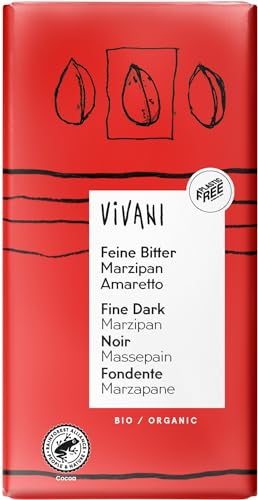Vivani Bio Feine Bitter Marzipan Amaretto (2 x 100 gr) von Vivani
