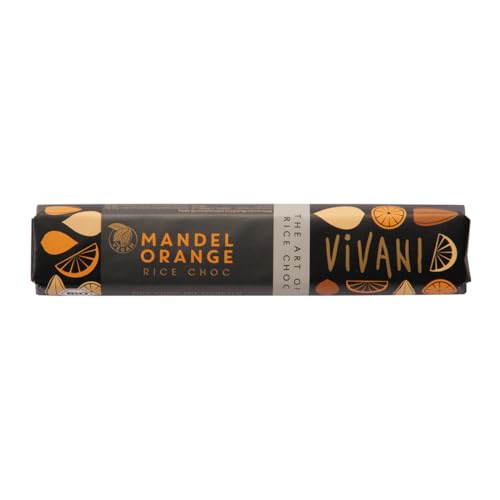 Vivani Bio Mandel Orange Rice Choc Riegel (1 x 35 gr) von Vivani