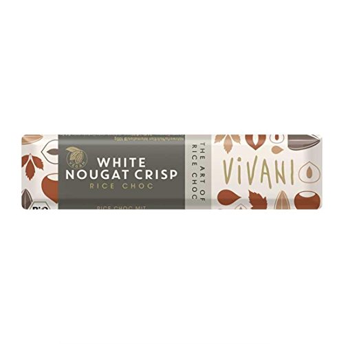Vivani Bio Schokolade | White Nougat Crisp | 11 x 35 g (UK) von Vivani